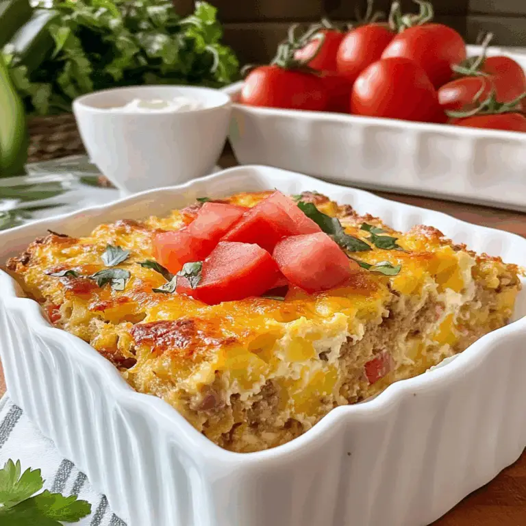 Irresistible Breakfast Casserole Recipe for Perfect Mornings