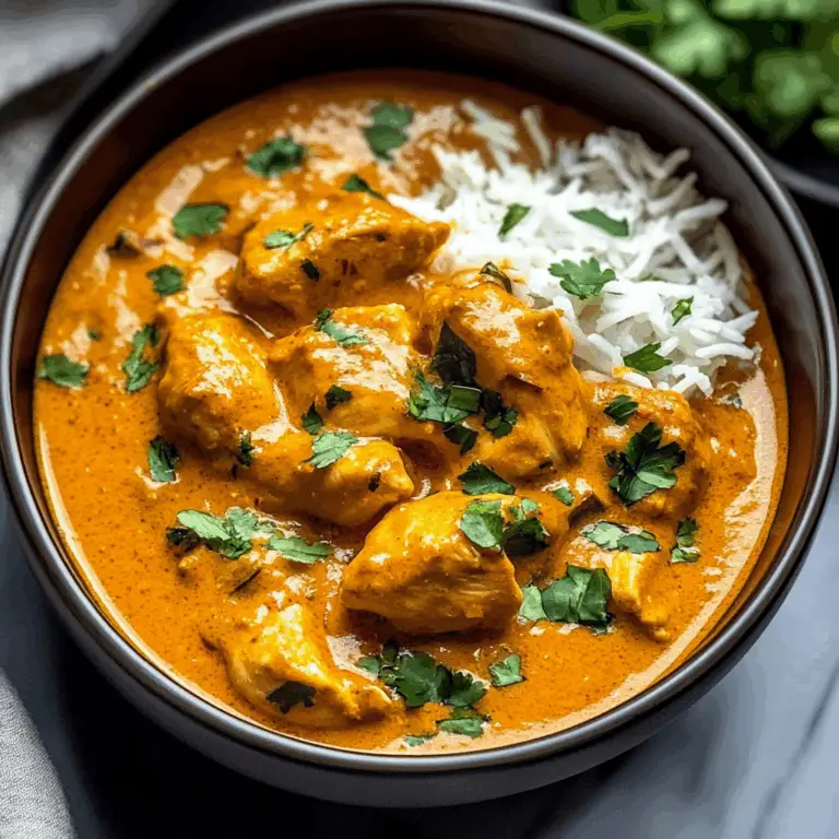 Irresistible Coconut Chicken Curry Recipe – Creamy Delight