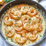 Irresistible Creamy Garlic Shrimp With Parmesan Recipe