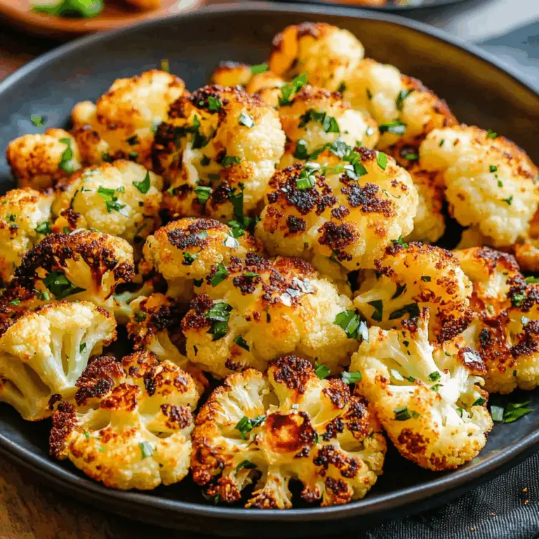 Crispy Parmesan Roasted Cauliflower: Irresistible Flavor Boost