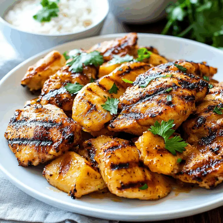 Irresistible Hawaiian Chicken with Coconut Rice Recipe