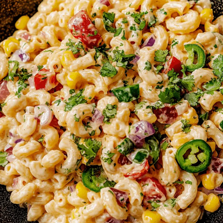 Irresistible Mexican Macaroni Salad for a Fiesta Vibe