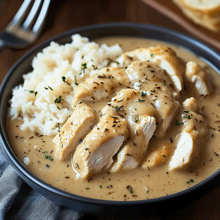 Savory Slow Cooker Chicken and Gravy: Comfort in Every Bite