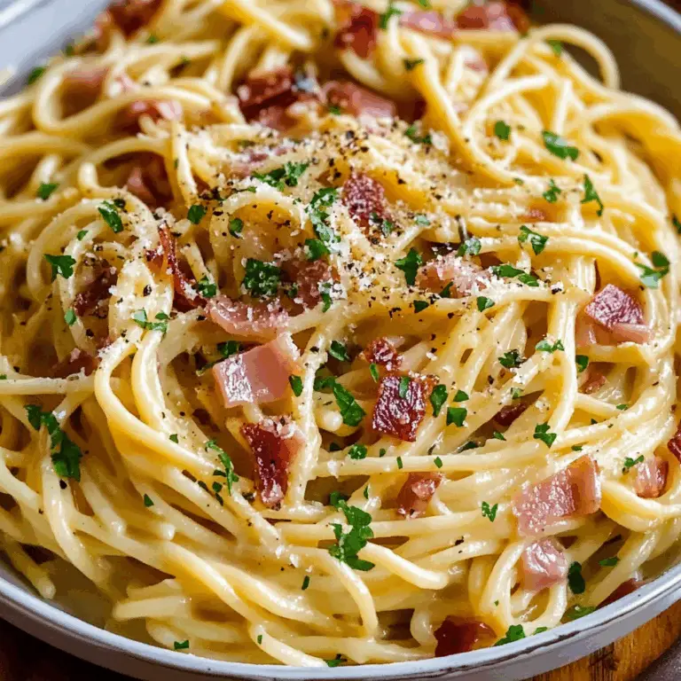 Irresistible Authentic Pasta Carbonara Recipe to Try Now