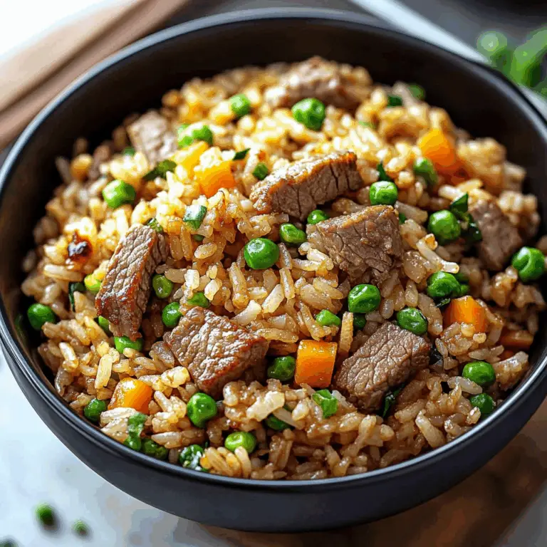 Ultimate Beef Fried Rice Recipe: Comfort in Every Bite