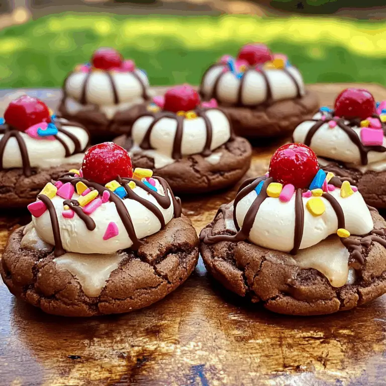 Indulge in This Brownie Sundae Cookie Recipe Delight