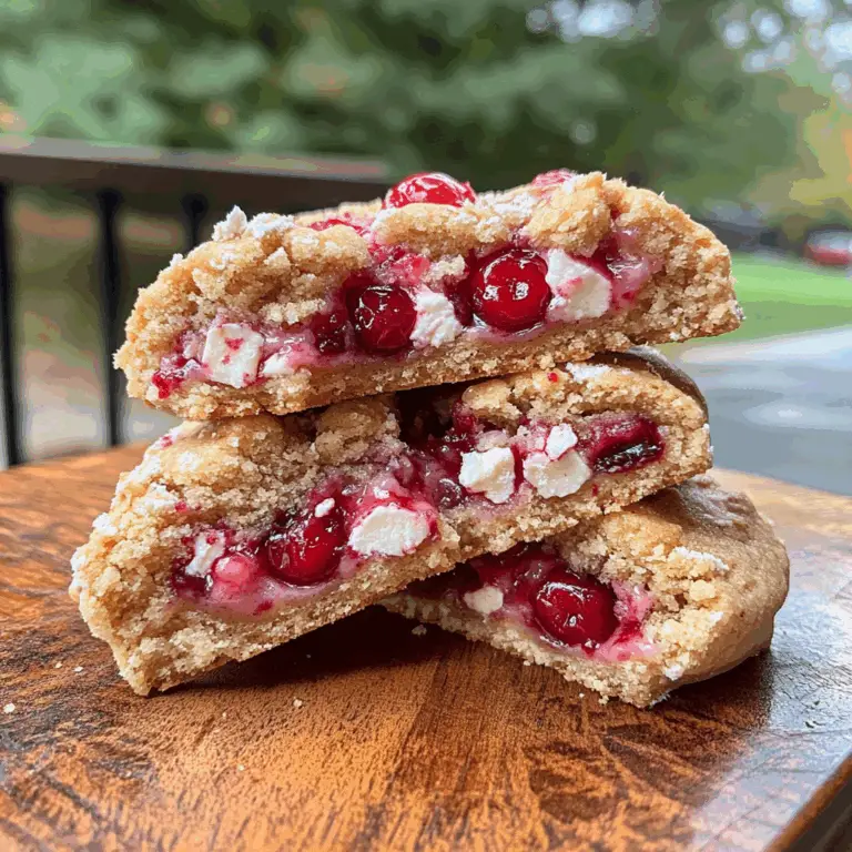 Irresistible Cherry Pie Stuffed Cookies Recipe Delight