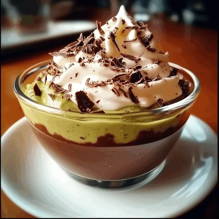 Indulge in Guilt-Free Chocolate Avocado Pudding Delight