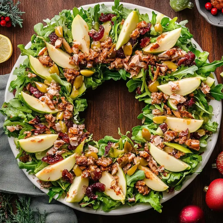 Christmas Wreath Salad