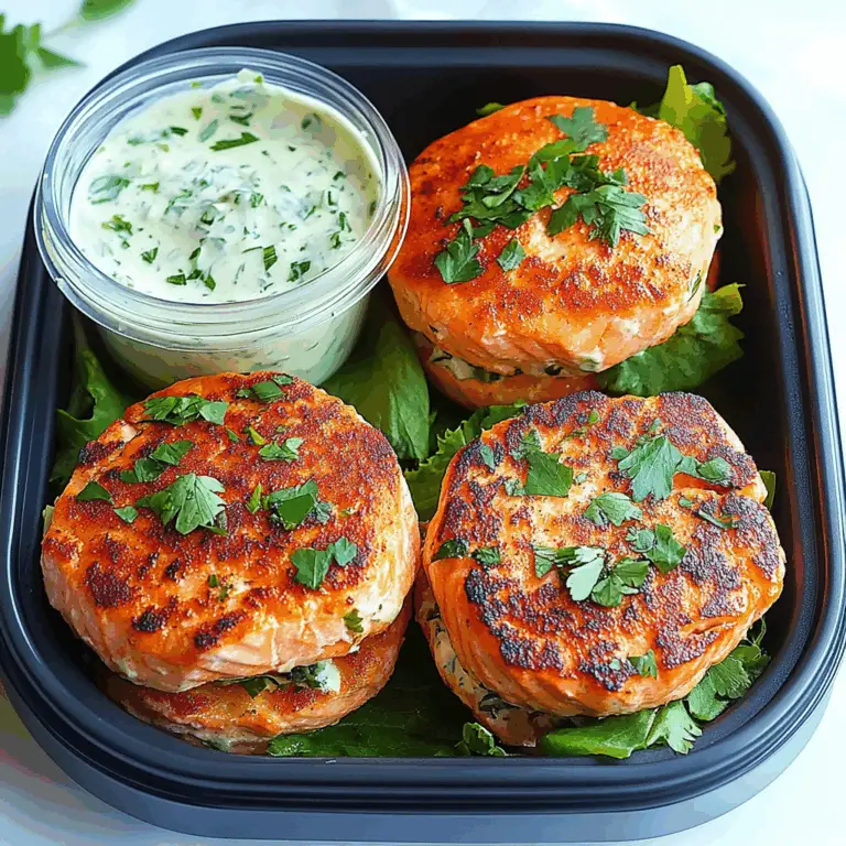 Flavorful Fresh Salmon Burgers with Tzatziki Dressing