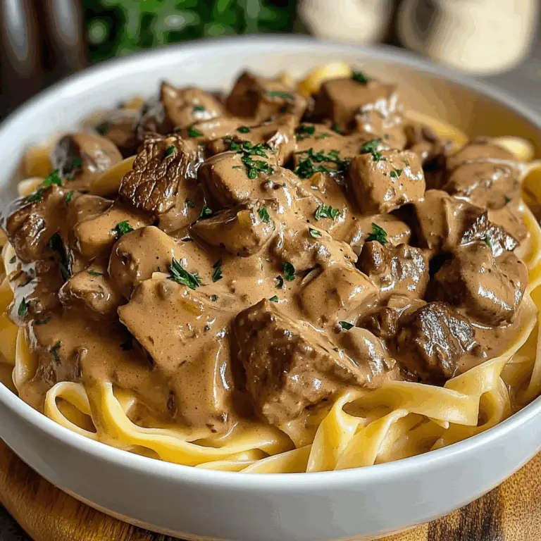 Irresistible Homemade Beef Stroganoff Recipe to Savor