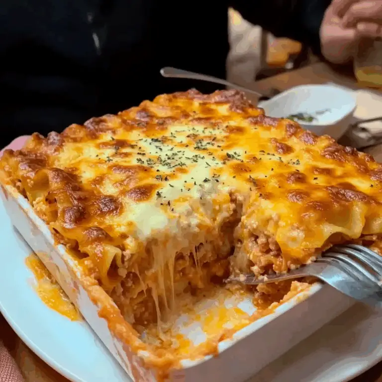 Irresistible Homemade Lasagna: A Comforting Classic Recipe