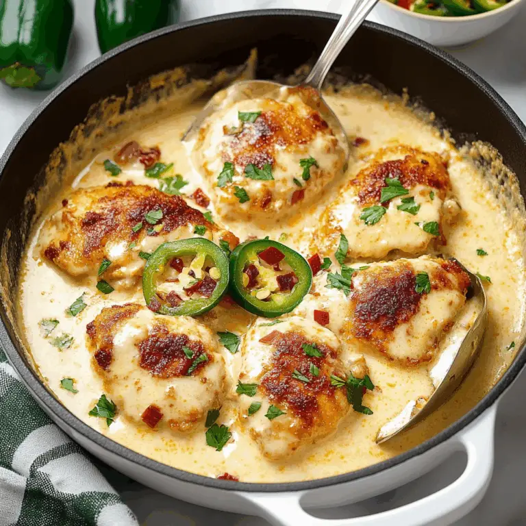 Irresistible Jalapeño Popper Chicken Recipe for Dinner