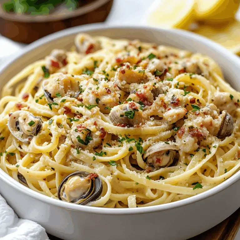 Irresistible Linguine with Clams: A Seafood Delight