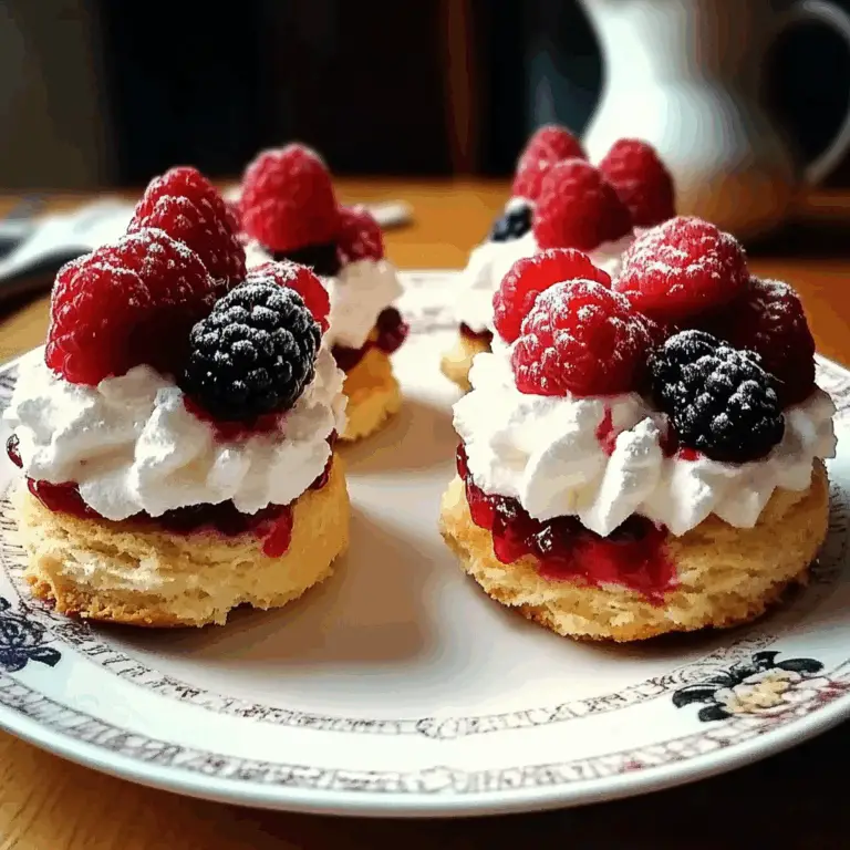 Irresistible Mini Berry Shortcakes for Summer Bliss