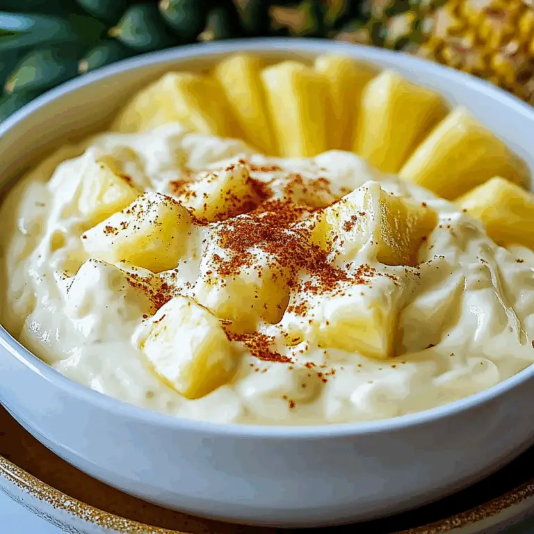 Irresistible Pineapple Fruit Dip Recipe for Summer Fun