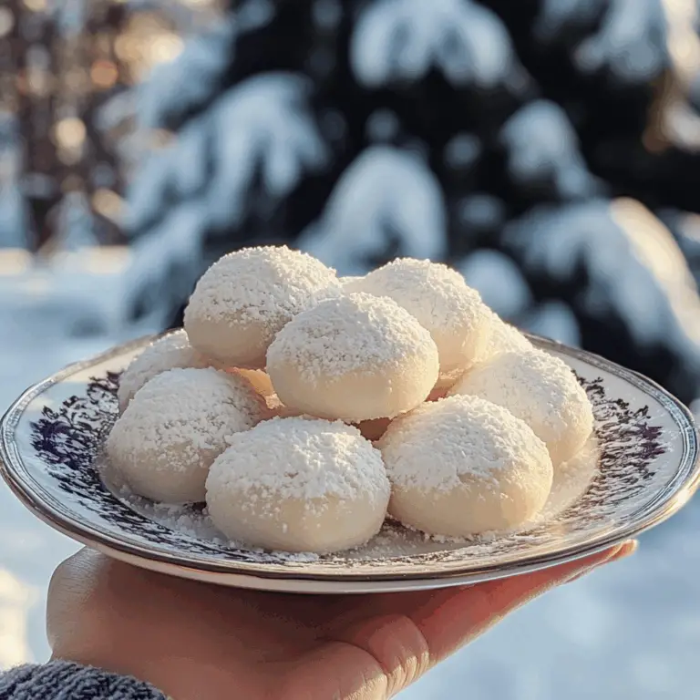 Irresistible Snowball Cookies Recipe You'll Love to Bake