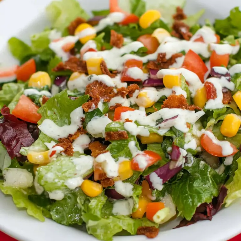 The BEST Side Salad Recipe