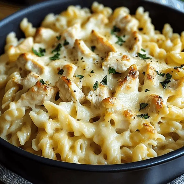Creamy White Cheddar Chicken Pasta Recipe - Easy Comfort Food