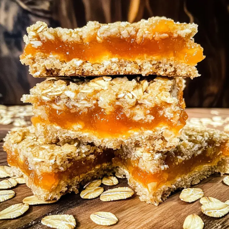 Apricot Oatmeal Bars