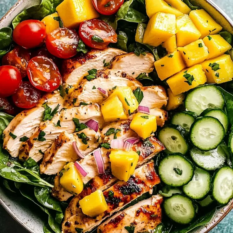 Chicken Mango Salad