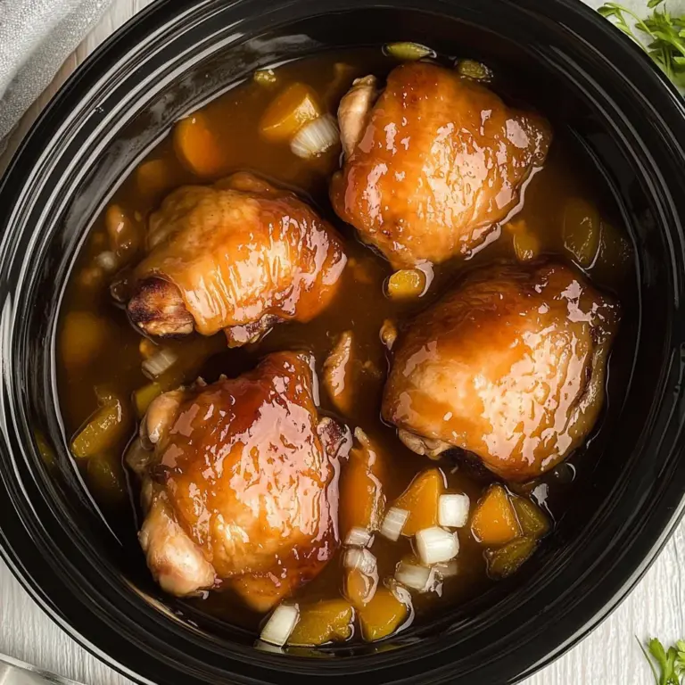 Crock Pot Apricot Chicken Recipe