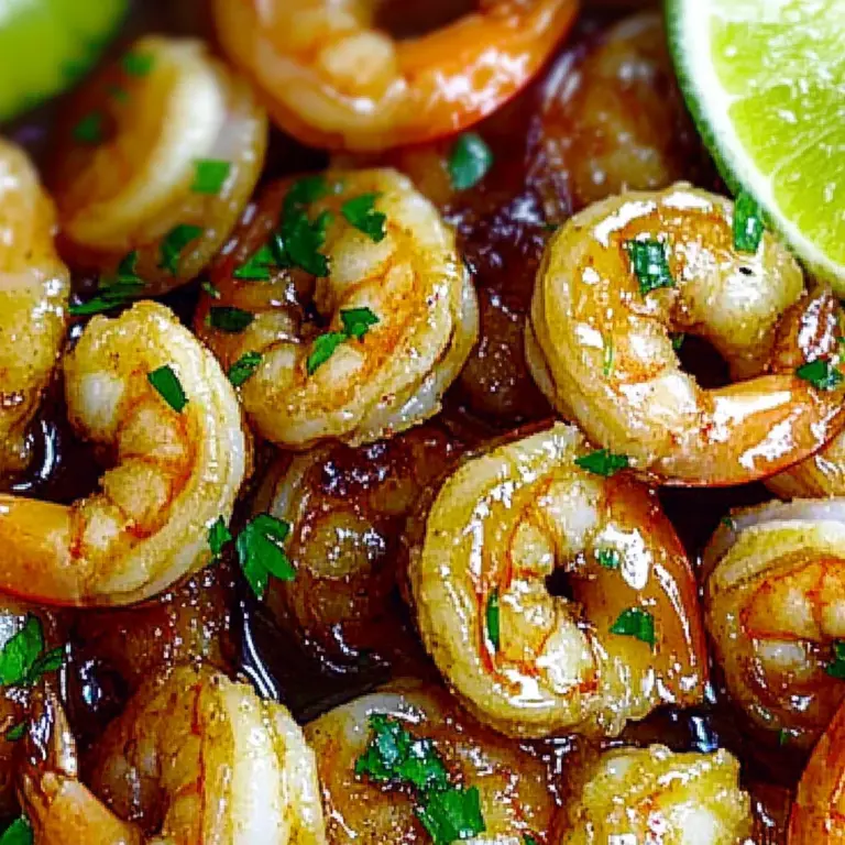 Garlic Honey Lime Shrimp Recipe