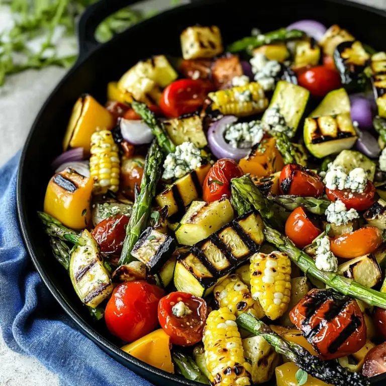 Grilled Summer Vegetable Salad