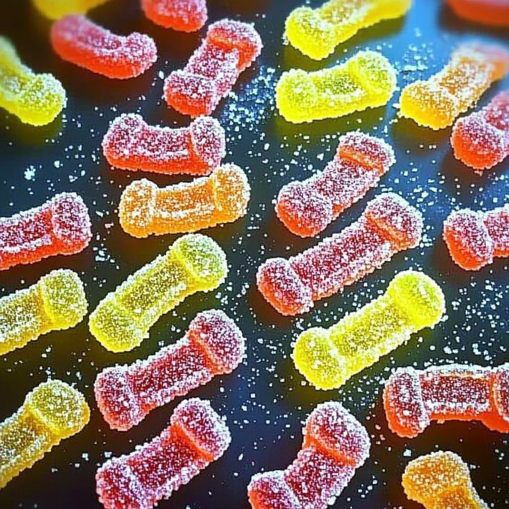 Homemade Sour Patch kids
