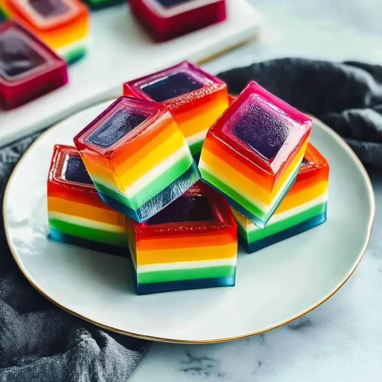 Layered Rainbow Jelly