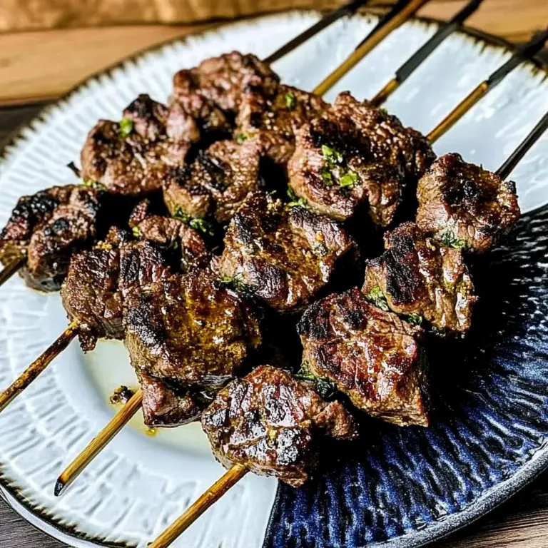 Marinated Beef Kabobs