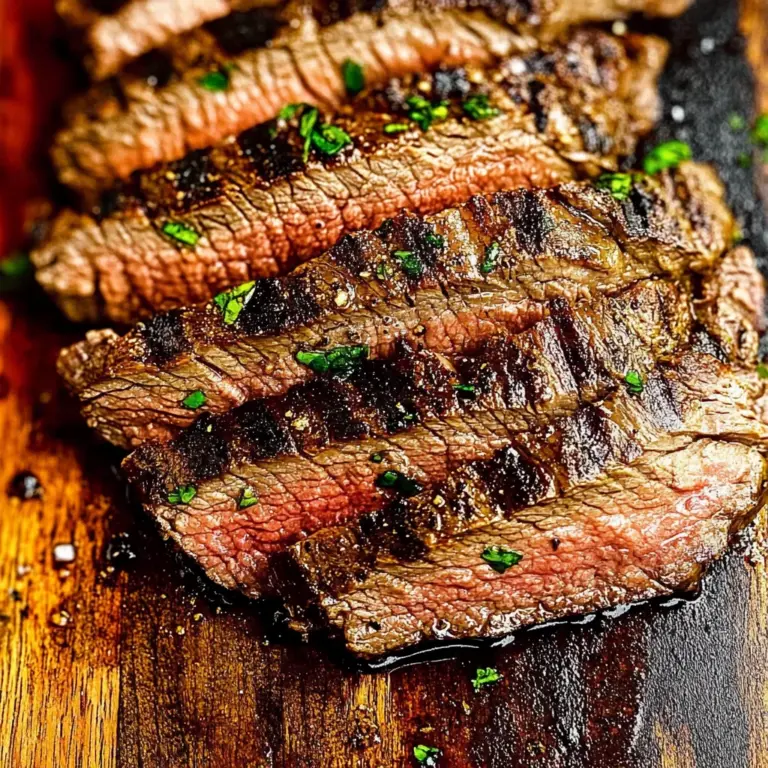 Marinated Grilled Flank Steak