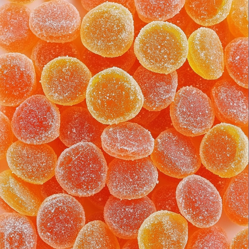 The Peach Jellies Candy