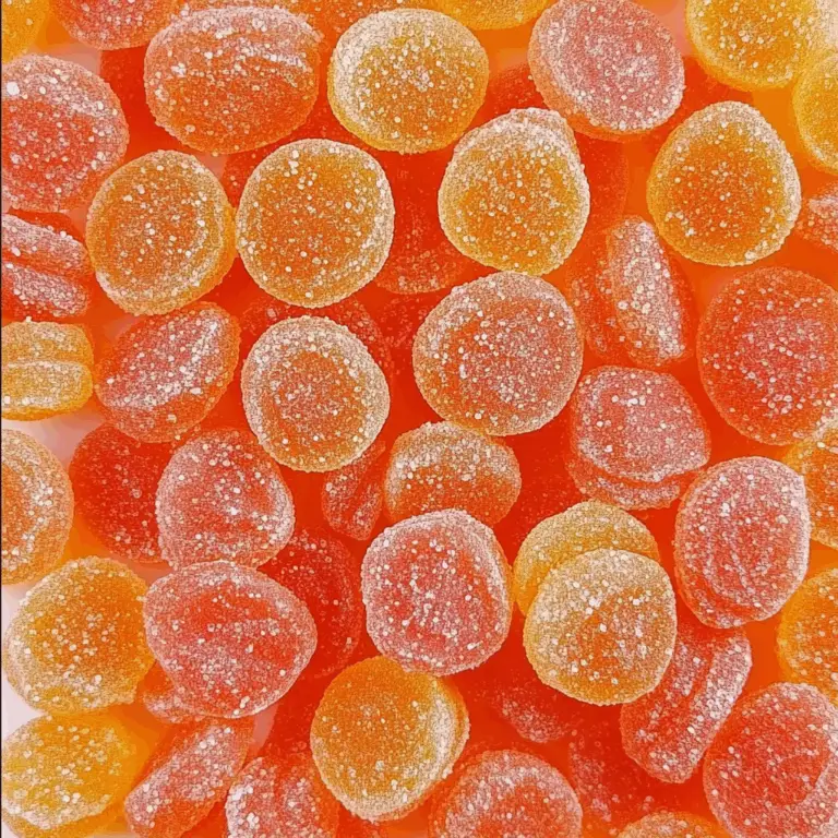 The Peach Jellies Candy