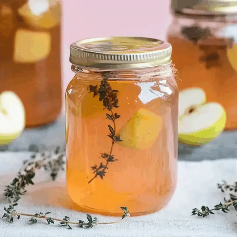 Apple Jelly with Thyme