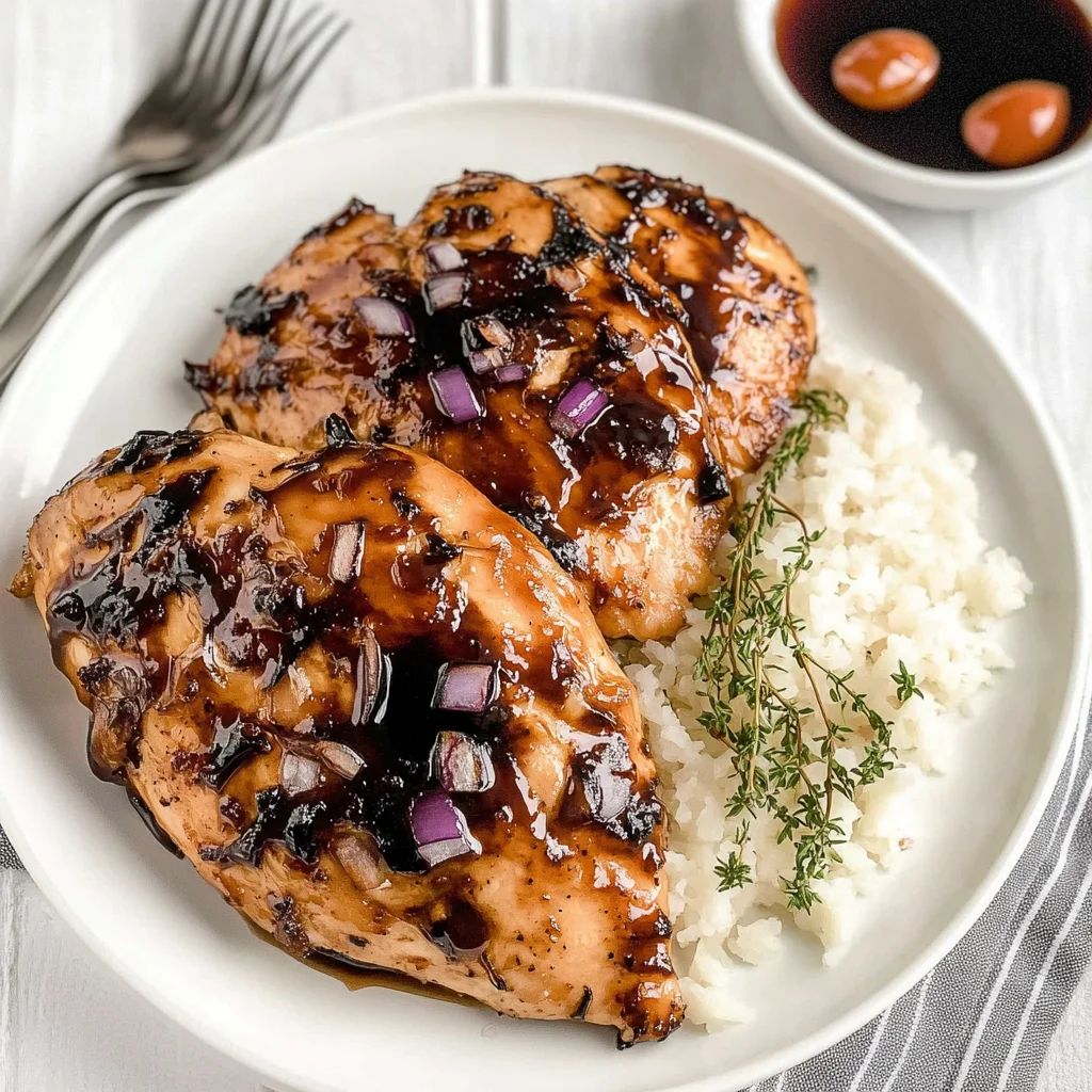Apricot- Balsamic Chicken