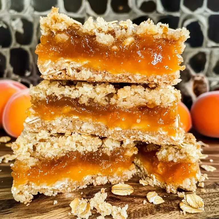 Apricot Oatmeal Bars