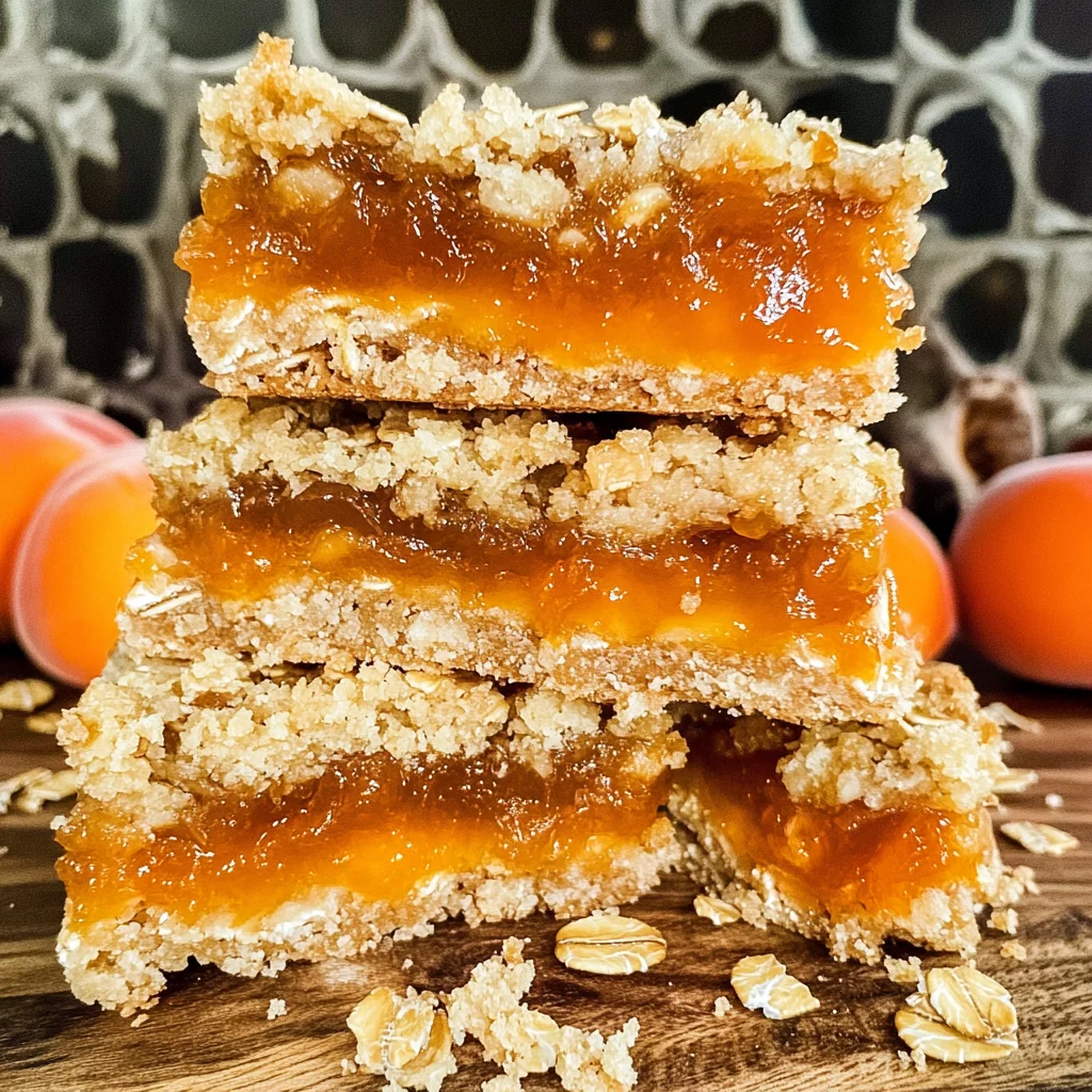 Apricot Oatmeal Bars