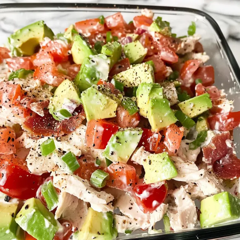 BLT Chicken Salad