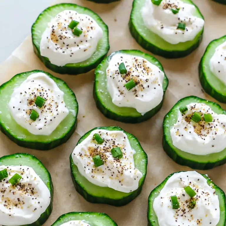 Everything Bagel Cucumber Bites