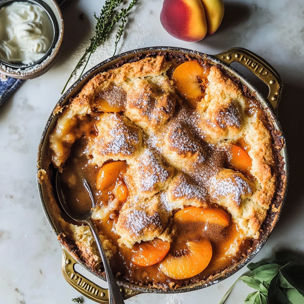 Gramma's Peach Cobbler
