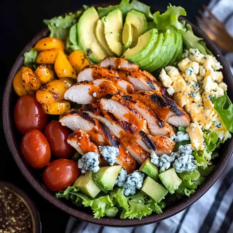 Grilled Buffalo Chicken Salad