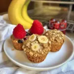 Healthy Banana Oat Muffins Recipe
