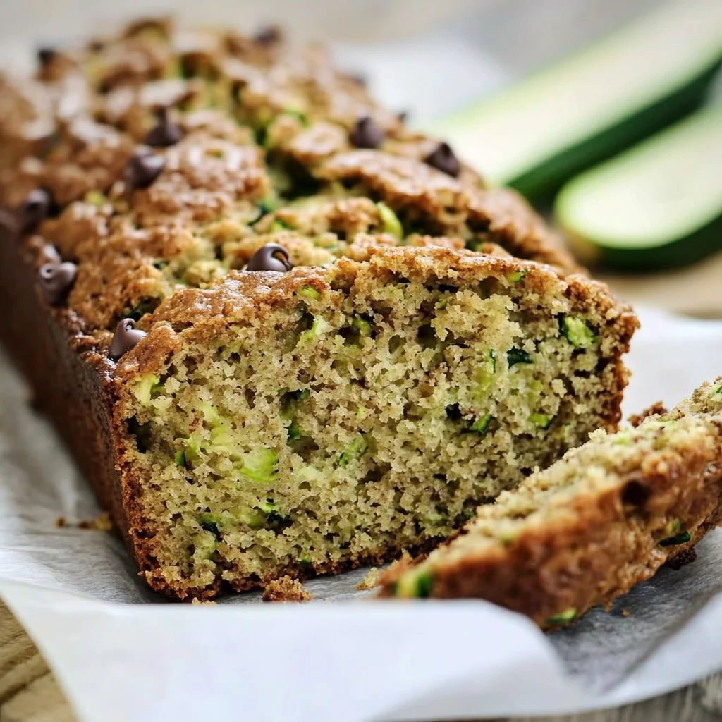 Low Sugar Zucchini Bread