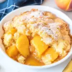 Peach Dump Cake