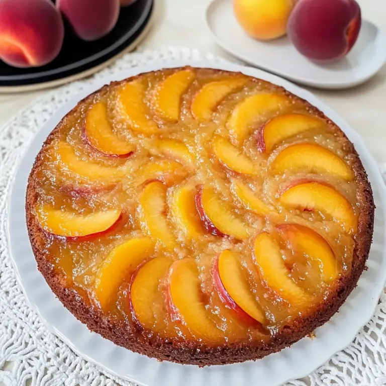 Peach Upside Down Cake