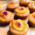 Peach Upside Down Mini Cakes