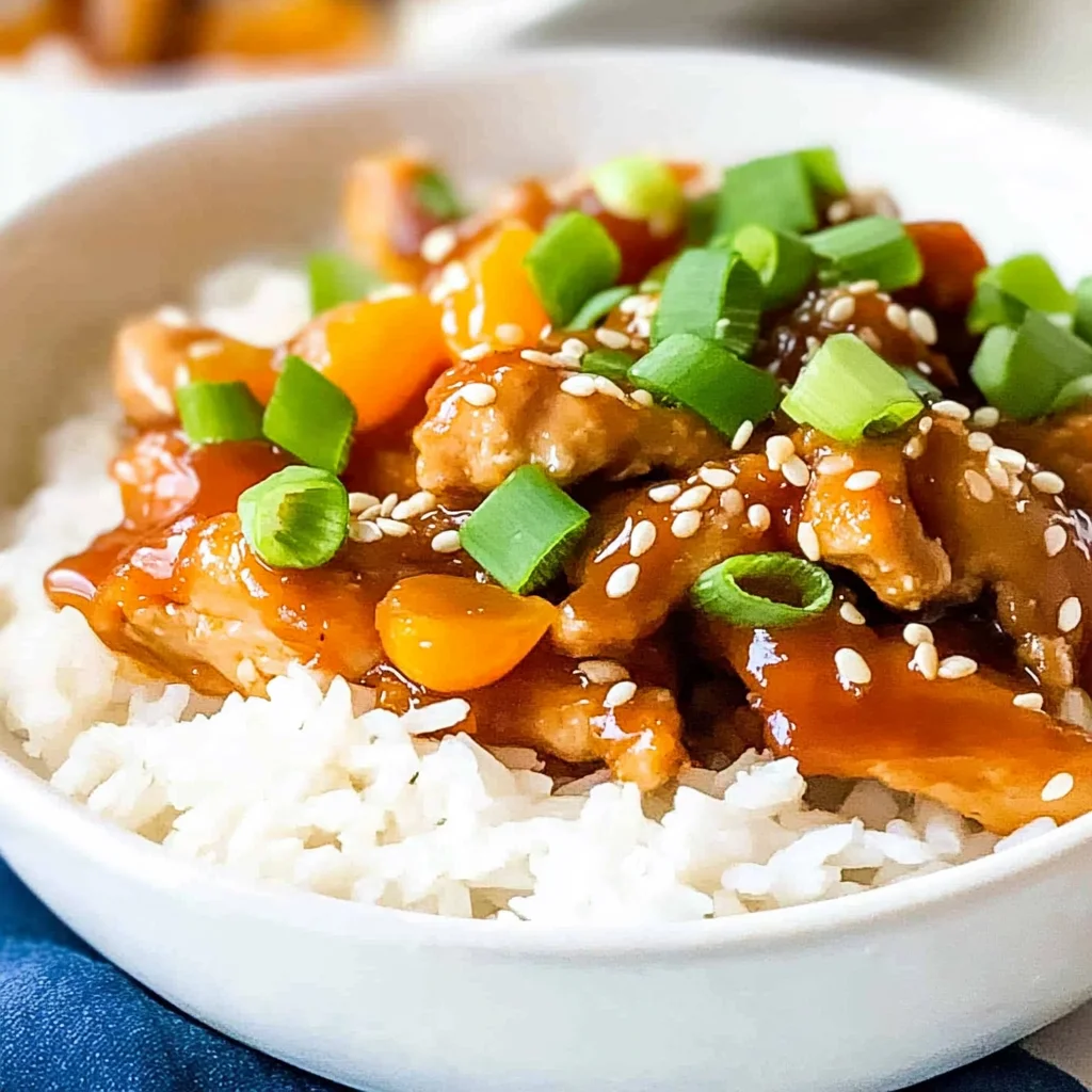 Quick Apricot Chicken
