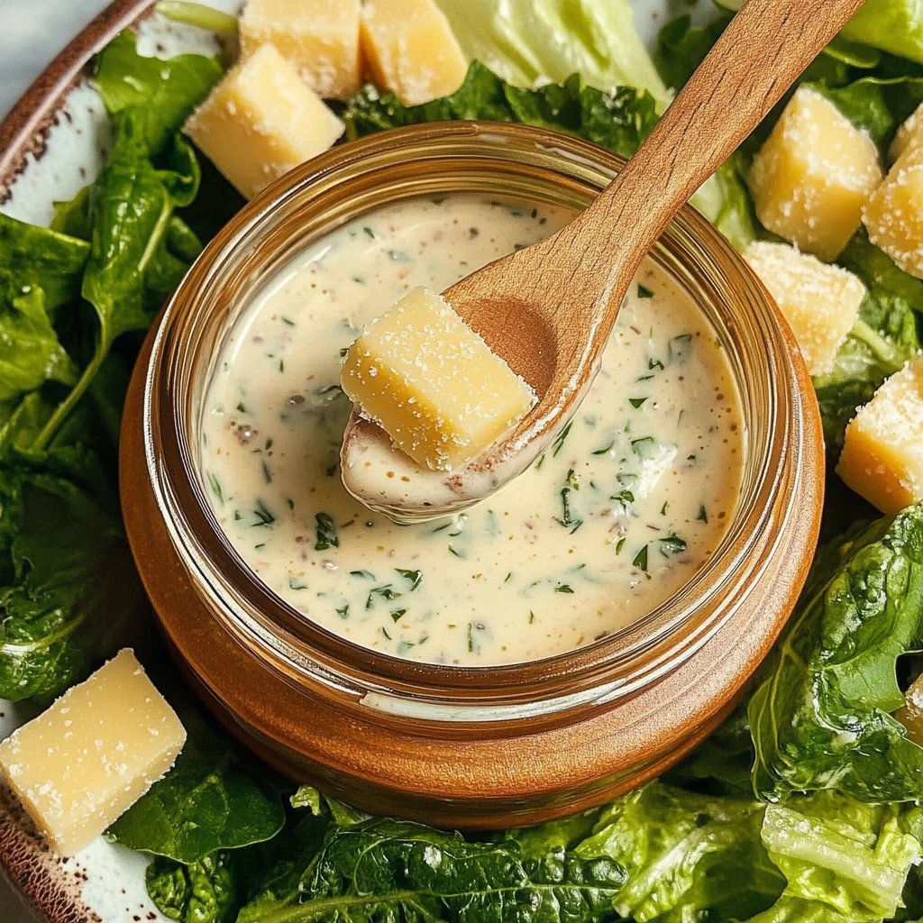 The Best High Protein Caesar Dressing