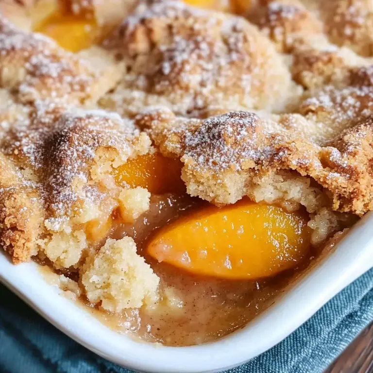 The Best Southern Peach Cobbler Recipe